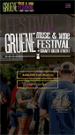 Mobile Screenshot of gruenemusicandwinefest.org